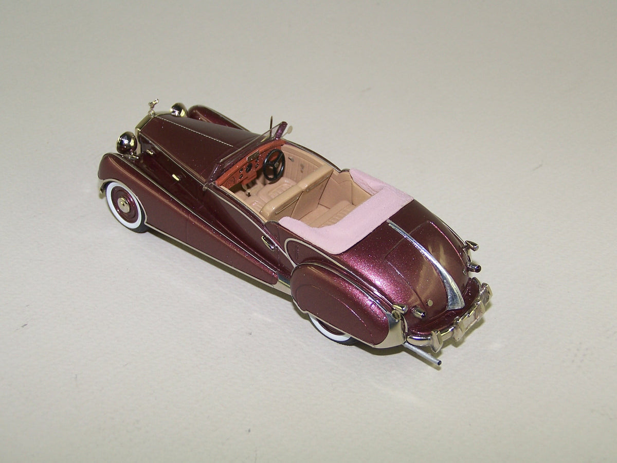 ABC232V ROLLS ROYCE SILVER WRAITH INSKIP 1947 dark violet