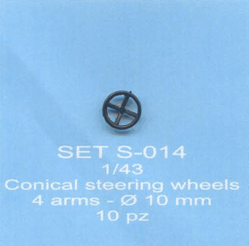 ABC ACCESSORI-SPARE PARTS SETS014 VOLANTE A 4 RAZZE A CALICE- CONICAL STEERING W