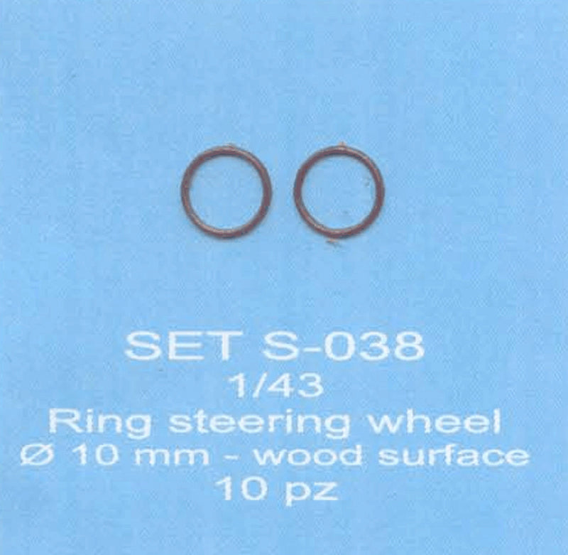 ABC ACCESSORI-SPARE PARTS SETS038 GHIERA VOLANTE TIPO LEGNO (TYPE 8 NARDI -M) /