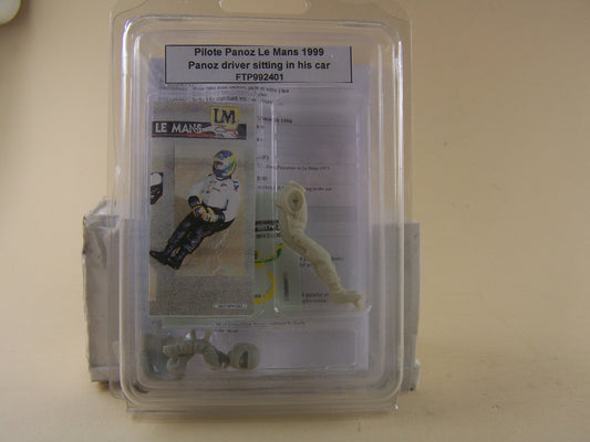 LE MANS MINIATURES LMFTP992401K DAVID BRABHAM PANOZ LM 1999 SITTING IN THE CAR