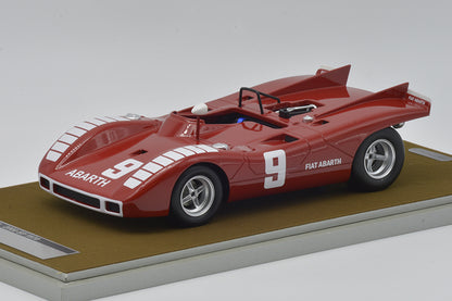 TECNOMODEL TM18-059D ABARTH 2000SP 1970 MUGELLO #9 VACCARELLA