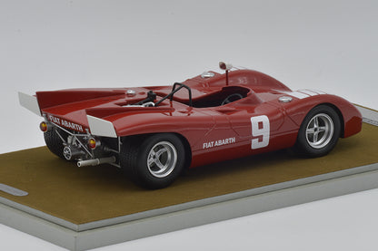 TECNOMODEL TM18-059D ABARTH 2000SP 1970 MUGELLO #9 VACCARELLA