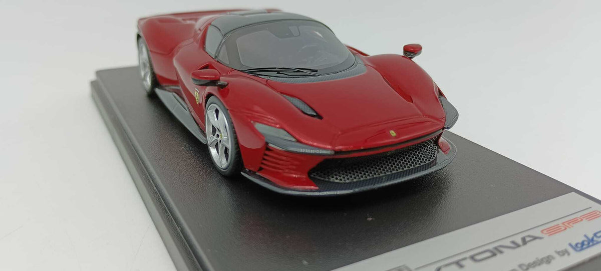 LOOKSMART - LS535A FERRARI DAYTONA SP3 CLOSED ROOF ROSSO MAGMA
