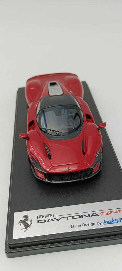 LOOKSMART - LS535A FERRARI DAYTONA SP3 CLOSED ROOF ROSSO MAGMA