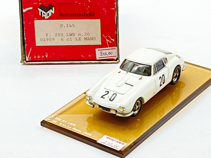 TRON MODELS - TRM145 FERRARI 250 LWB N.20 01959 6CL LE MANS