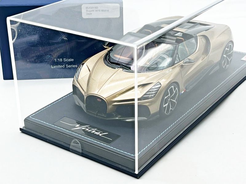 MR COLLECTION - BUG015D BUGATTI W16 MISTRAL DORE?